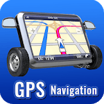 GPS Route Finder Live Earth Maps Navigation icon