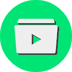 Cyan- Online video player icon