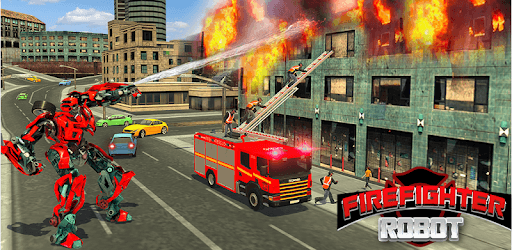 Firefighter Robot Transforming Truck Robot Games pc screenshot