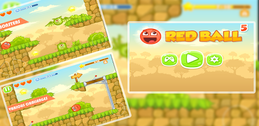 Red Ball 5 : Jump Ball Adventure pc screenshot