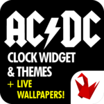 AC/DC Clock Widget And Themes icon