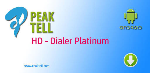 Peaktell Dialer pc screenshot