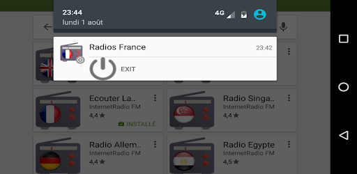 Radios France pc screenshot Radios France pc screenshot