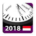 Indonesia 2018 National Holidays Calendar icon