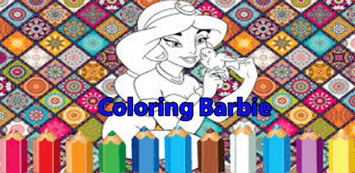 Coloring Barbie pc screenshot Coloring Barbie pc screenshot