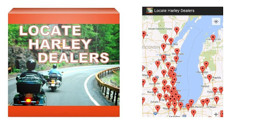 Locate Harley Dealers pc screenshot Locate Harley Dealers pc screenshot