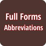 Full Forms - Abbreviations icon