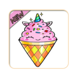 How To Draw Cute Ice Cream icon