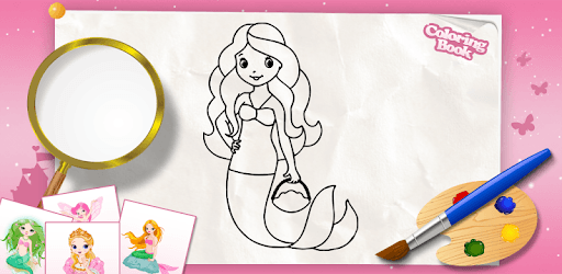 Kids coloring book: Princess pc screenshot