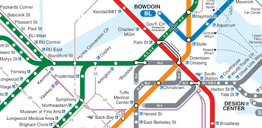 MBTA Boston T Map pc screenshot MBTA Boston T Map pc screenshot