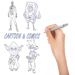 How To Draw Cartoon and Comics Characters for pc icon How To Draw Cartoon and Comics Characters for pc icon