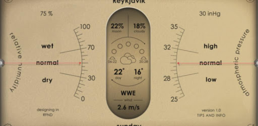 Analog Weather Station - home barometer pc screenshot Analog Weather Station - home barometer pc screenshot