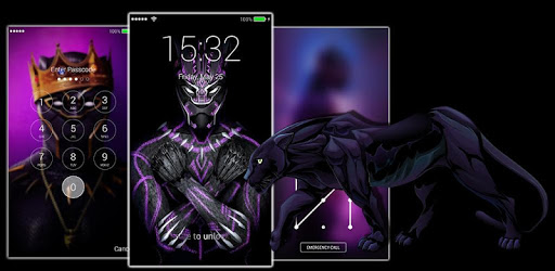 Black Panther Lock Screen Wallpaper pc screenshot Black Panther Lock Screen Wallpaper pc screenshot
