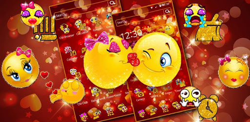 Romantic Glitter Emojis pc screenshot Romantic Glitter Emojis pc screenshot