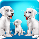 Labrador Puppies Family icon