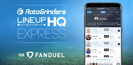 LineupHQ: FanDuel Lineups pc screenshot