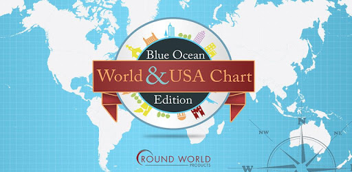 Blue Ocean World & USA Chart pc screenshot Blue Ocean World & USA Chart pc screenshot
