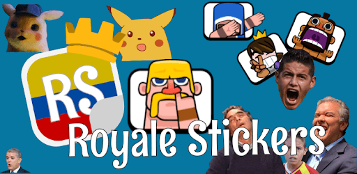 Royale Stickers - WAStickerApps Colombia pc screenshot