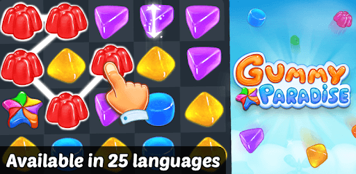 Gummy Paradise -  Free Match 3 Puzzle Game pc screenshot