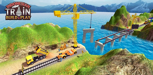 Indonesian Train Build & Driving: Craft Train Game pc screenshot