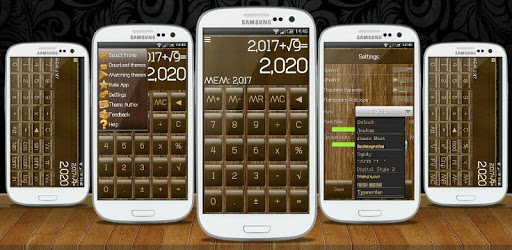 SCalc Wood Theme pc screenshot SCalc Wood Theme pc screenshot