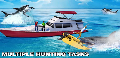 Hungry Blue Whale Shark Attack: Shark Attack Games pc screenshot