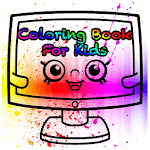 Finger Shopkins Coloring Game icon