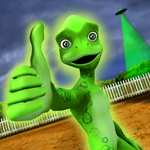 Scary Green Grandpa Alien for pc icon Scary Green Grandpa Alien for pc icon