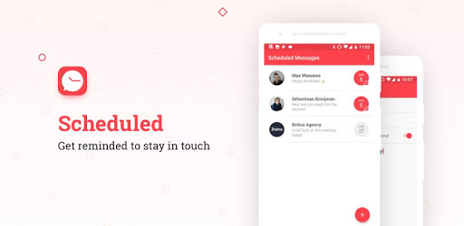 Scheduled — Schedule your text messages pc screenshot Scheduled — Schedule your text messages pc screenshot