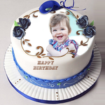 Birthday Quotes Birthday Cake With Name and Photo icon