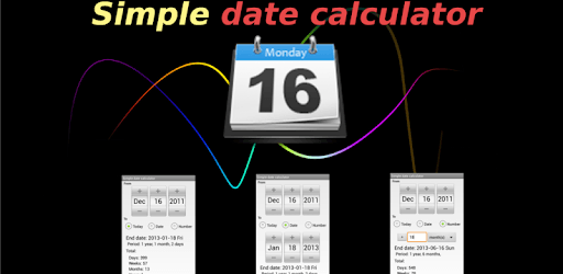Simple Date Calculator pc screenshot Simple Date Calculator pc screenshot