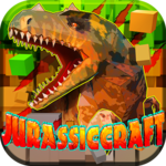 JurassicCraft: Free Block Build & Survival Craft icon