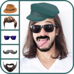 Man Hair Mustache Style Editor icon