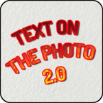 Text on the picture 2.0 icon