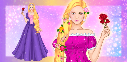 Long Golden Hair Princess Dress up game pc screenshot Long Golden Hair Princess Dress up game pc screenshot