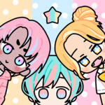 Pastel Friends : Dress Up Game for pc icon Pastel Friends : Dress Up Game for pc icon
