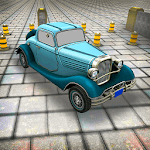 Vintage Car 3D Parking icon