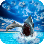 Hungry Shark Attack Blue Whale Evolution Simulator icon