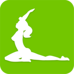 Pilates - home fitness icon