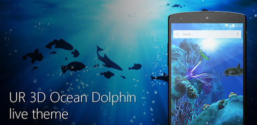 UR 3D Ocean Dolphin Shark HD pc screenshot