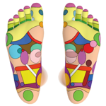 Foot Reflexology Chart icon