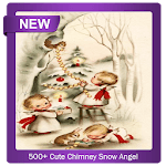 500+ Cute Chimney Snow Angel icon