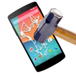 Crack my phone icon