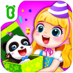 Little panda's birthday party icon