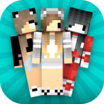 Cute Girls Skins For MCPE icon