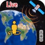 Earth Map Live GPS  : Navigation & Route Tracker icon