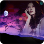 Moon Photo Frame for pc icon