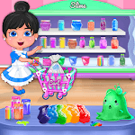 Super Slime Shopping Fun Play icon