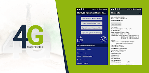 4G LTE/3G Network Secret Setting pc screenshot 4G LTE/3G Network Secret Setting pc screenshot