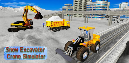 Snow Excavator Crane Simulator pc screenshot Snow Excavator Crane Simulator pc screenshot